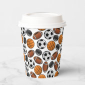 Sportballen Papieren Bekers (Links)