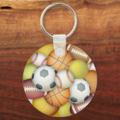 sportballen sleutelhanger (Voorkant)