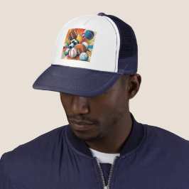 Sportballen Trucker Pet