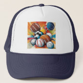 Sportballen Trucker Pet (Voorkant)