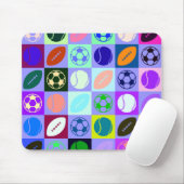 Sportballetpatroon Muismat (Met muis)