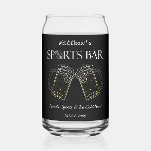 Sportbar Drinkware Can Beer Drinkware Blikvorm Glas