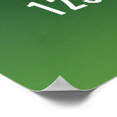 Sportbar Evenement Promo logo Advertentie Poster (Hoek)