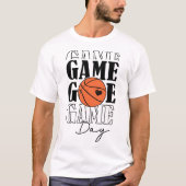 Sportbasketbaldag T-shirt (Voorkant)