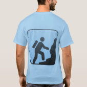 sportbeklimming t-shirt (Achterkant)