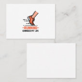 sportbeoefening visitekaartje (Voorkant / Achterkant)