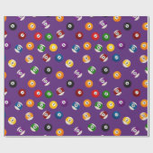 Sportbetegeld Billiardpatroon, verpakkingspapier Cadeaupapier (Vlak)