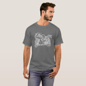 Sportbike Art T-shirt (Voorkant volledig)