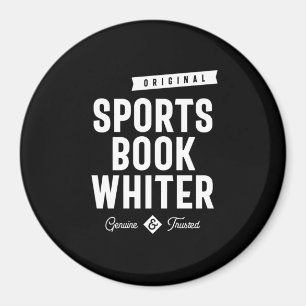 Sportboek Whiter Job Title Cadeau Magneet