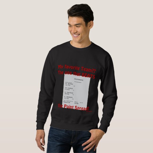 Sportbook Football Betting Trui (Voorkant volledig)