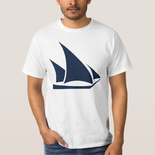 Sportboot T-shirt (Voorkant)