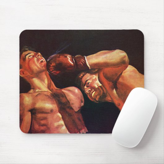  sportboxen, boxers die vechten muismat (Met muis)