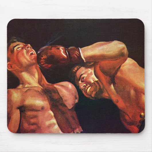  sportboxen, boxers die vechten muismat (Voorkant)