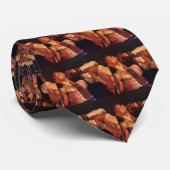  sportboxen, boxers die vechten stropdas (Opgerold)