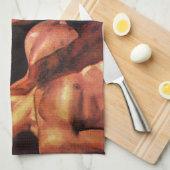  sportboxen, boxers die vechten theedoek (Quarter Fold)