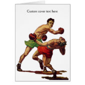 sportboxen, boxers in de strijd (Voorkant)