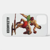 sportboxen, boxers in de strijd Case-Mate iPhone case (Achterkant (horizontaal))
