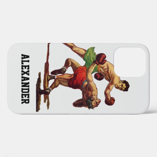  sportboxen, boxers in de strijd Case-Mate iPhone case (Achterkant (horizontaal))