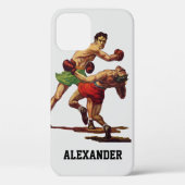  sportboxen, boxers in de strijd Case-Mate iPhone case (Achterkant)