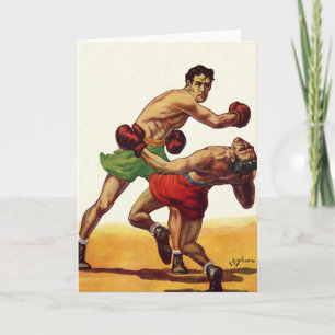 sportboxen, boxers in de strijd kaart