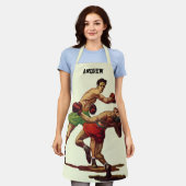  sportboxen, boxers in de strijd schort (Gedragen)