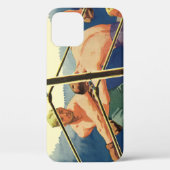  sportboxen, boxers tijdens een overeenkomst Case-Mate iPhone case (Achterkant)