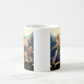  sportboxen, boxers tijdens een overeenkomst koffiemok (Center)