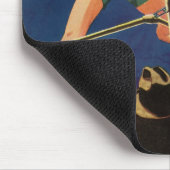 sportboxen, boxers tijdens een overeenkomst muismat (Hoek)