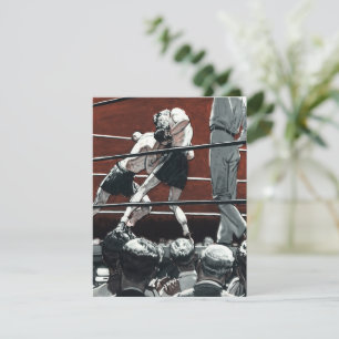  sportboxen, boxers vechten in de ring