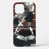  sportboxen, boxers vechten in de ring Case-Mate iPhone case (Achterkant)
