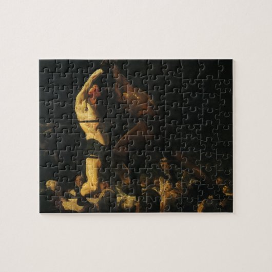  sportboxen, boxers vechten in de ring legpuzzel (Horizontaal)