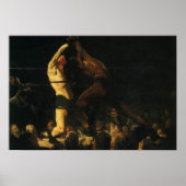  sportboxen, boxers vechten in de ring poster (Voorkant)