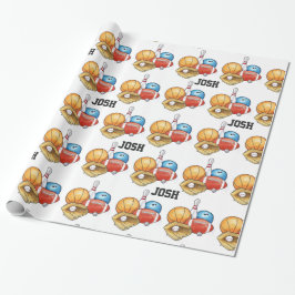 Sportboxen op maat cadeaupapier