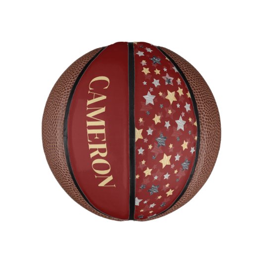Sportcadeau! Leuk aangepaste basketbal (Verticaal)