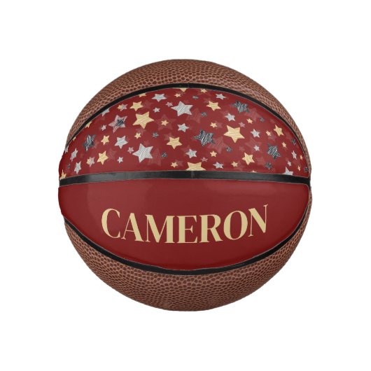 Sportcadeau! Leuk aangepaste basketbal (Voorkant)