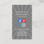 sportclub softball coach team tryouts gym visitekaartje (Achterkant)