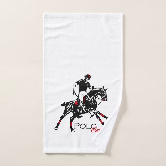 sportclub van equestrian polo bad handdoek (Handdoek)