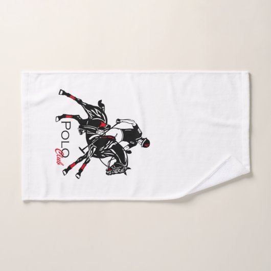 sportclub van equestrian polo bad handdoek (Handdoek)