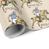 sportclub van equestrian polo cadeaupapier (Rol Hoek)