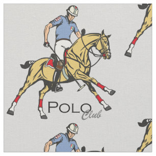 sportclub van equestrian polo stof