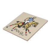 sportclub van equestrian polo tegeltje (Zijkant)