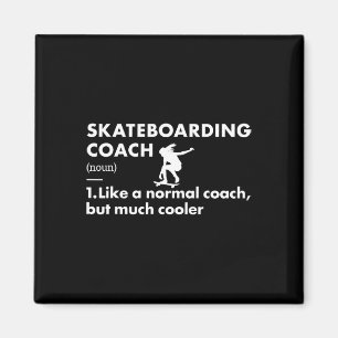 Sportcoach Definitie Skateboarden Magneet