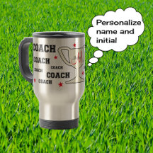 Sportcoach monogram op maat