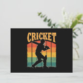 Sportcricketspeler - Het spel van de heer Kaart (Staand voorkant)