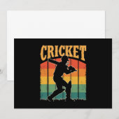 Sportcricketspeler - Het spel van de heer Kaart (Voorkant / Achterkant)