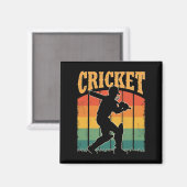 Sportcricketspeler - Het spel van de heer Magneet (Voorkant / Achterkant)