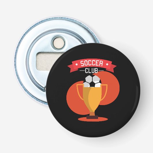 Sportdag Button Flesopener (Voorkant)