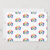 Sportdag van de Colorful Balloon Voetbal (Achterkant)