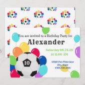 Sportdag van de Colorful Balloon Voetbal (Voorkant / Achterkant)