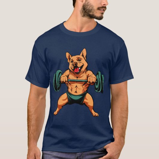 Sportdieren Hond T-shirt (Voorkant)
